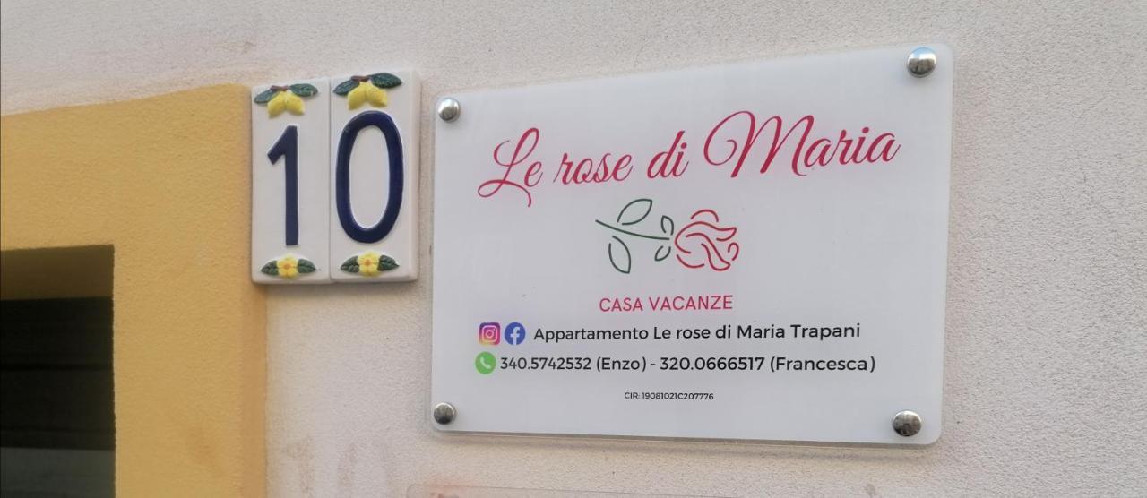 Le Rose Di Maria Appartement Trapani Buitenkant foto